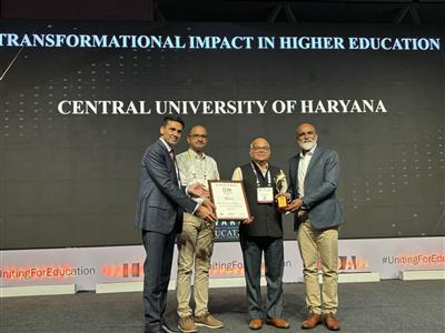 CUH Receives Prestigious Award for Transformational Impact in Higher Education at DIDAC India